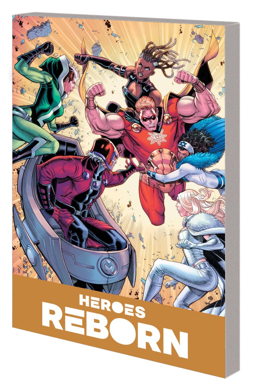 Heroes Reborn America Mightiest Hero Companion TP VOL 01