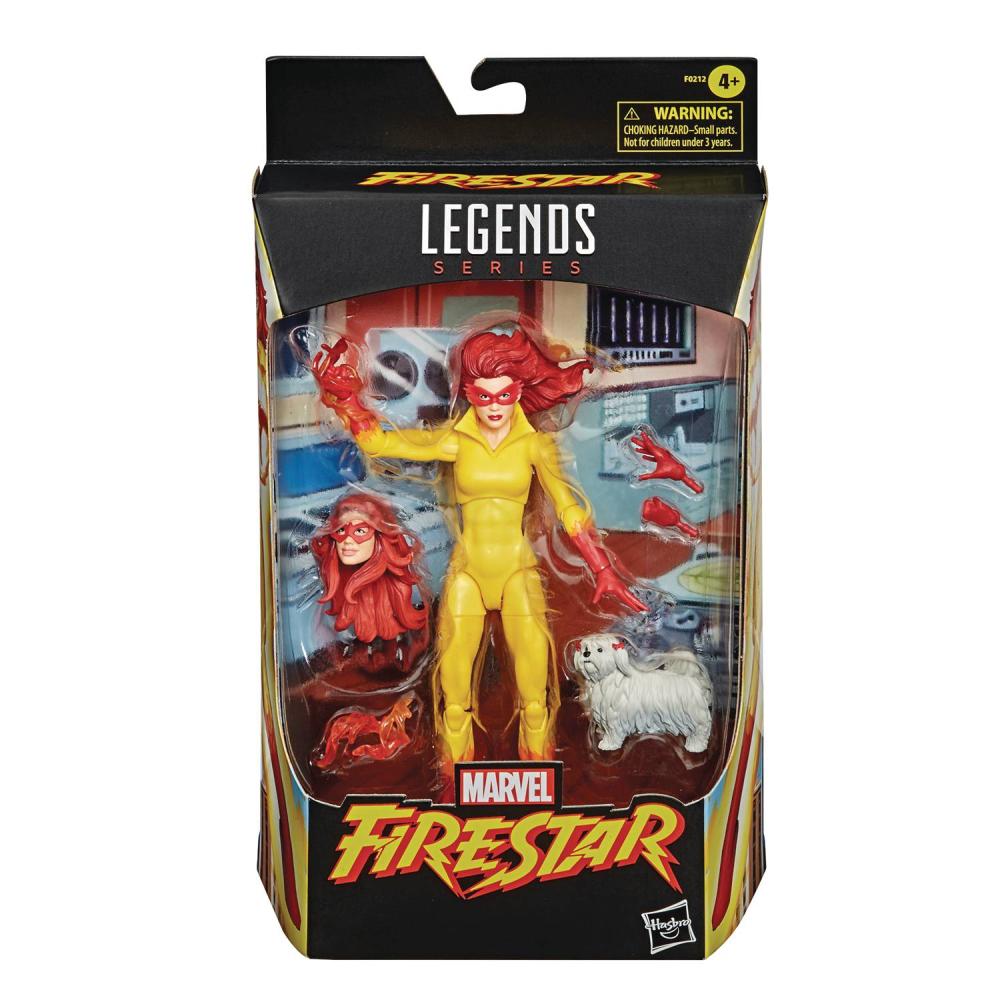 Marvel Legends Spider-Man and His Amazing Friends Firestar Action Figure