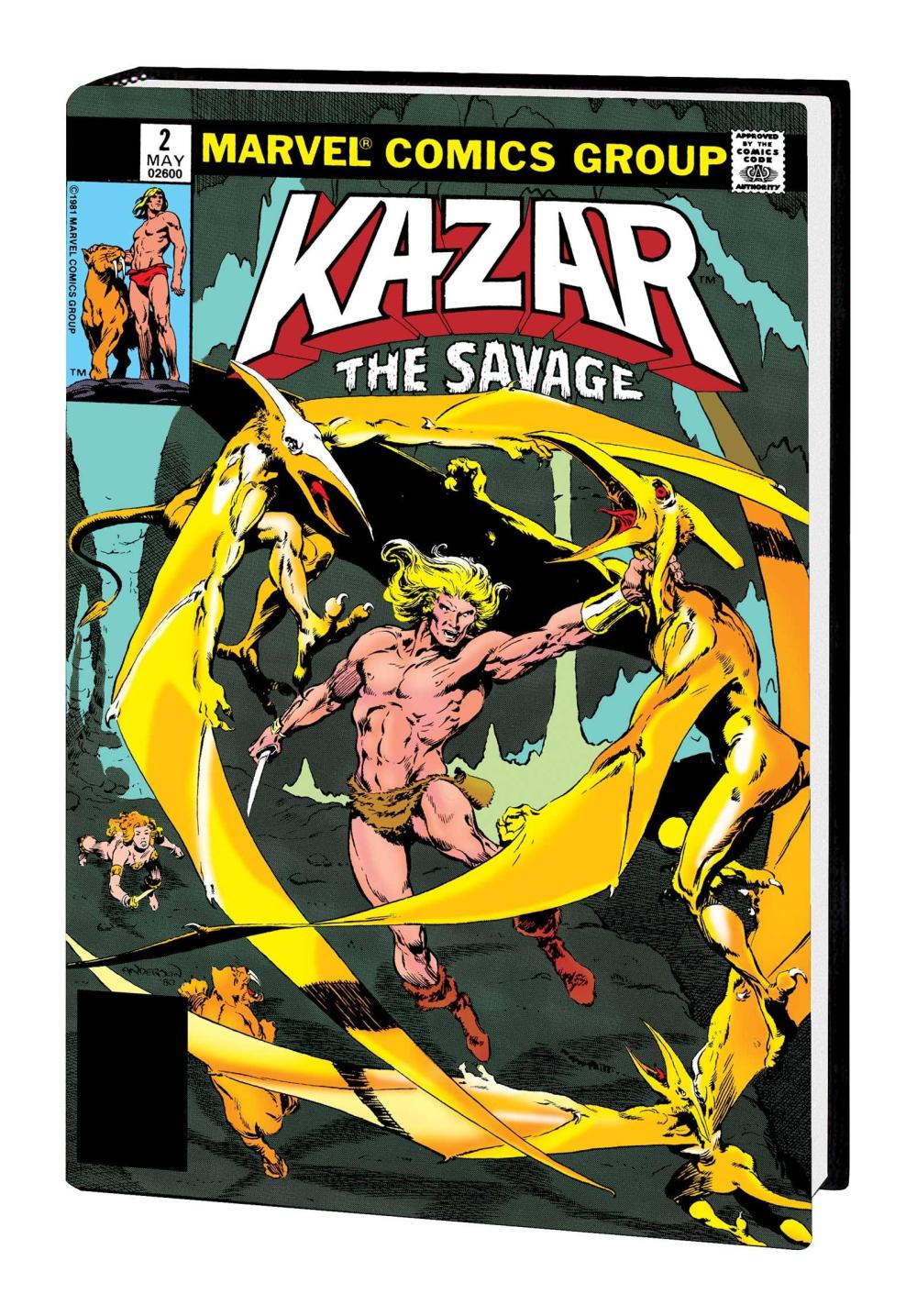 Ka-Zar Savage Omnibus HC Anderson Action Dm Var
