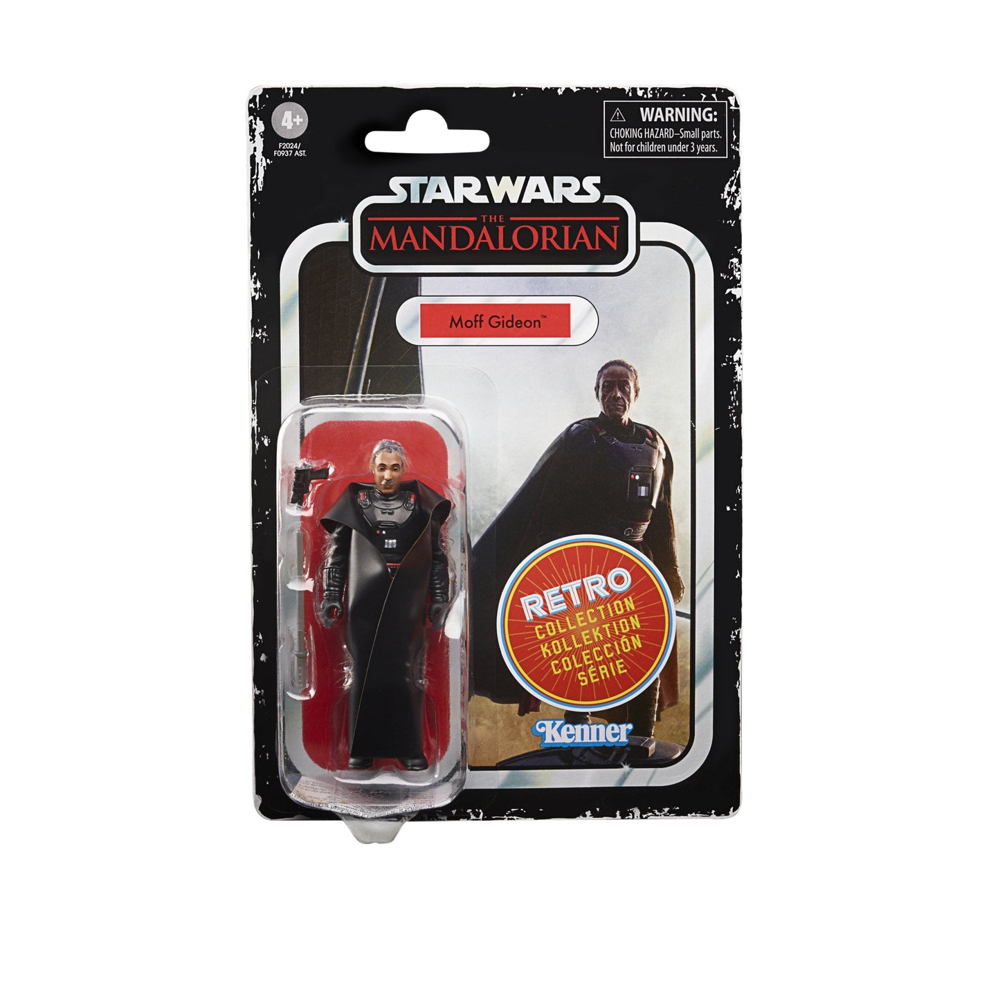 Star Wars Retro Series The Mandalorian Moff Gideon Action Figure