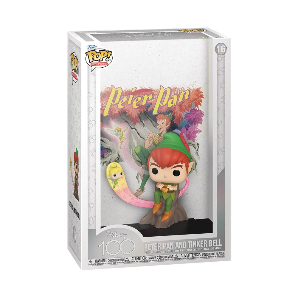 Pop Disney D100 Peter Pan Movie Poster Vinyl Figure