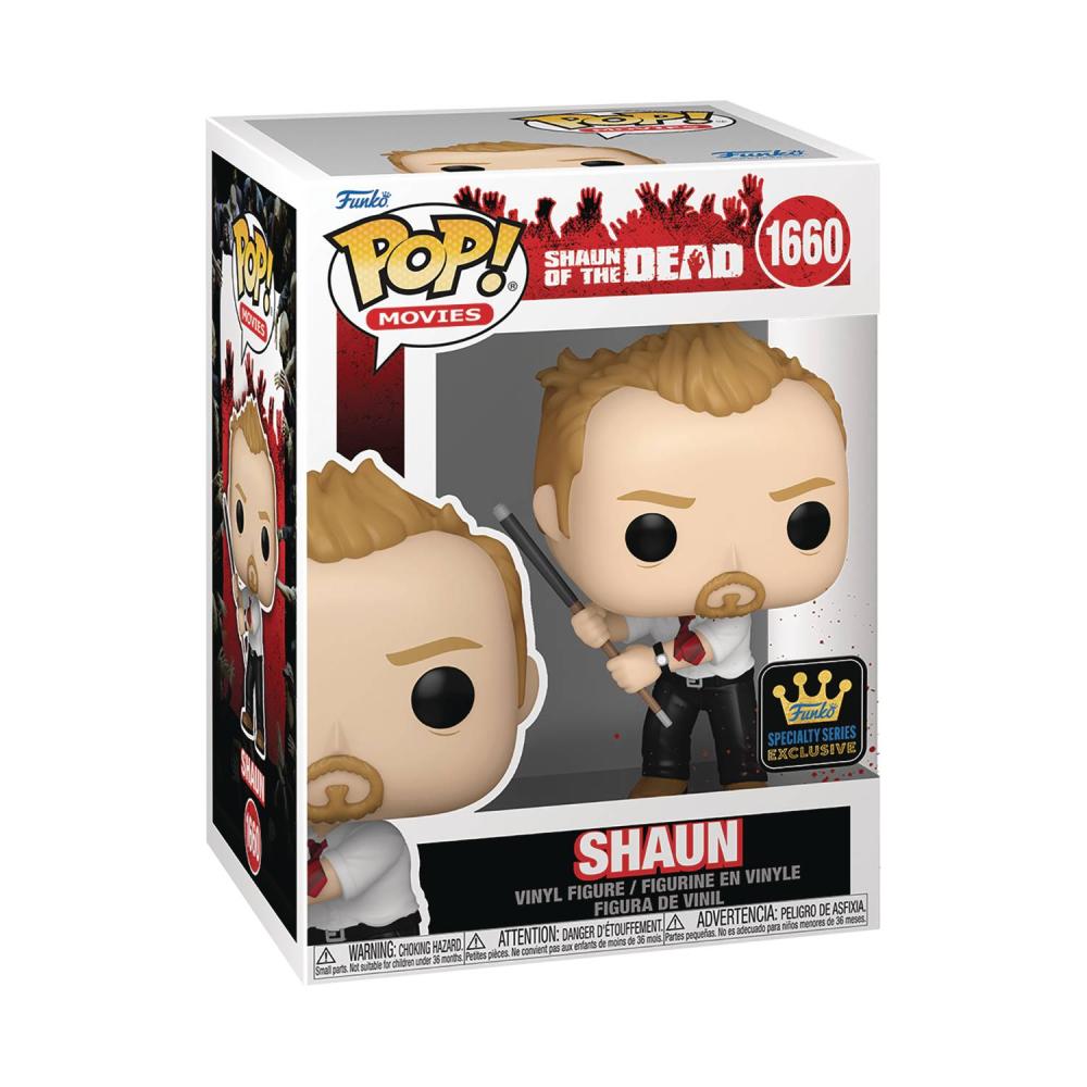 Pop Movies Shaun of the Dead Shaun W Ch Bd Fig