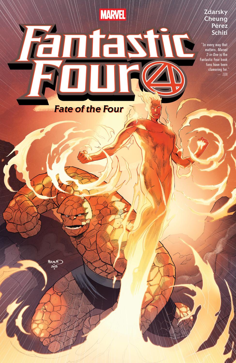 Fantastic Four By Chip Zdarsky Fate of the Four TP