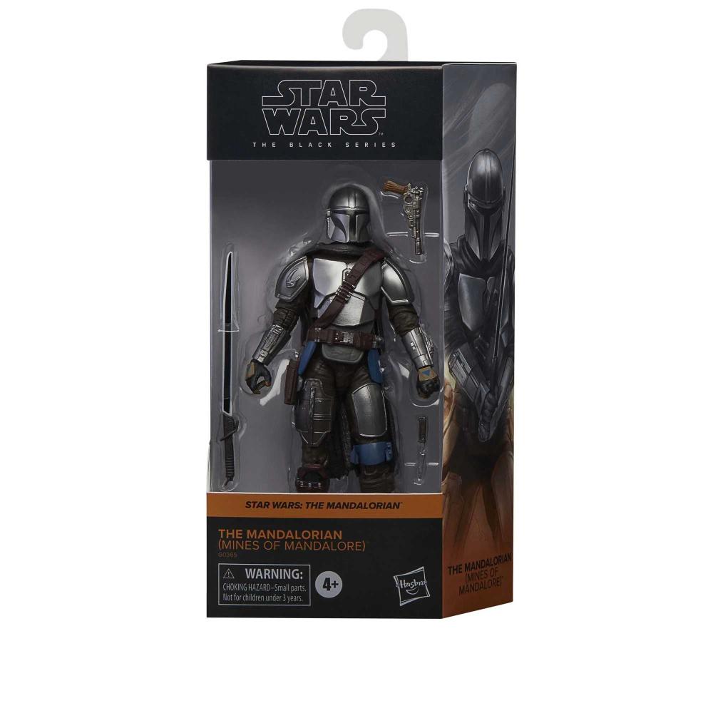 Star Wars Black The Mandalorian Mines of Mandalore Mandalorian Action Figure
