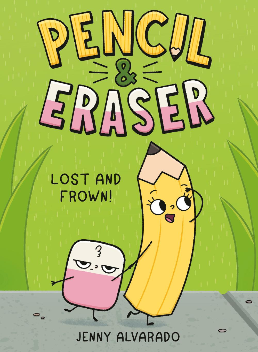 Pencil & Eraser Lost and Frown!