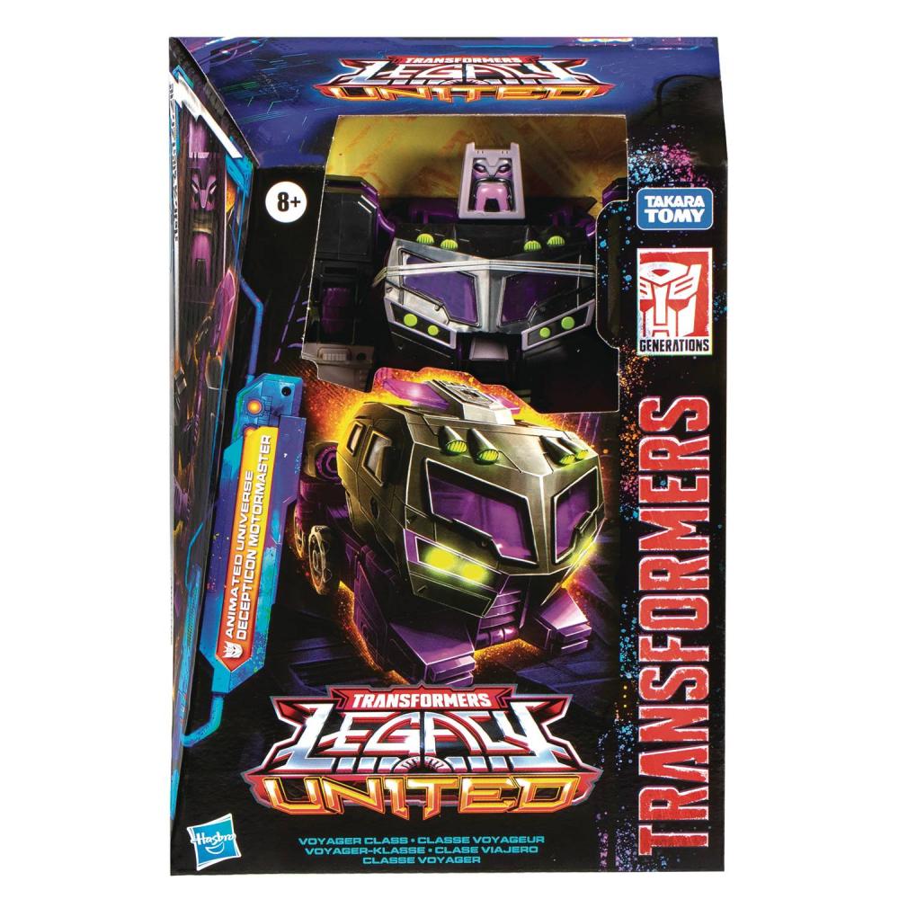 Transformers Legacy United Animated Universe Decepticon Motormaster Action Figure
