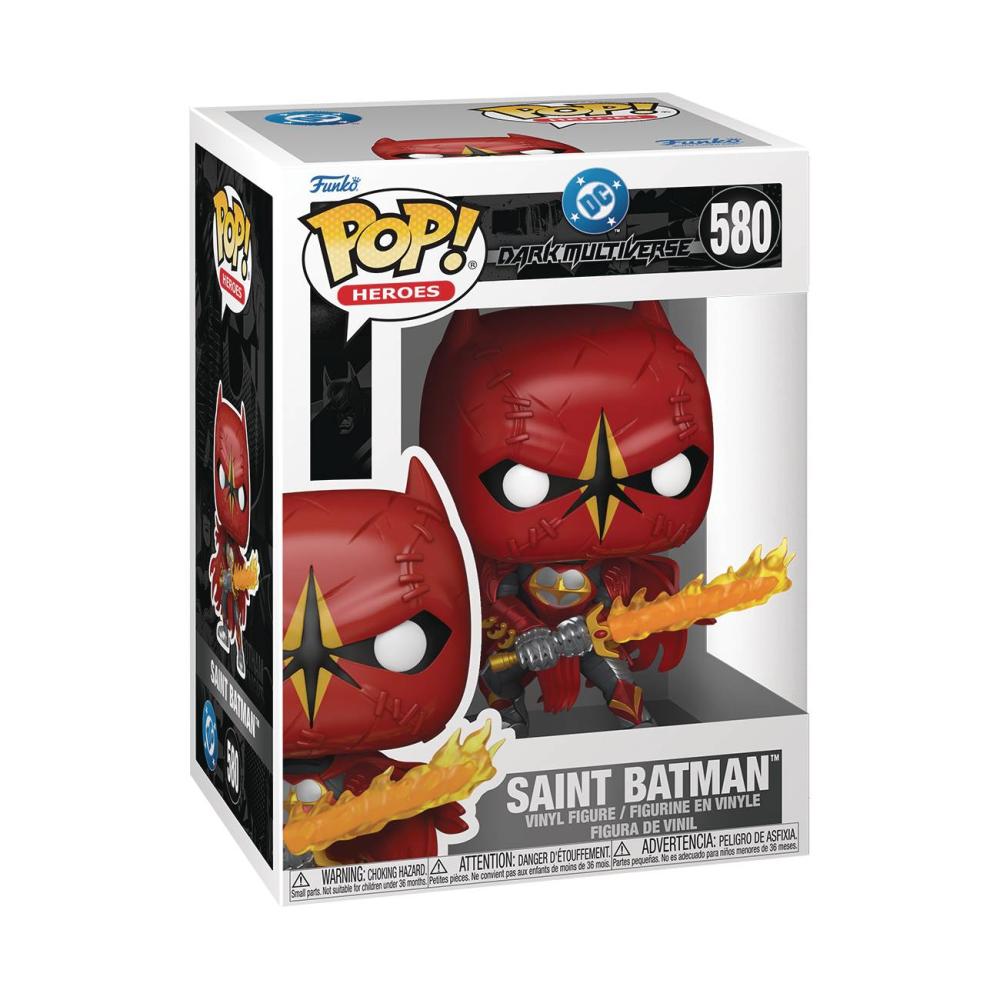 POP HEROES DCDM SAINT BATMAN FIG