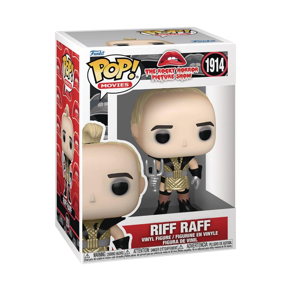 POP MOVIES ROCKY HORROR PICTURE SHOW S2 RIFF RAFF FIG