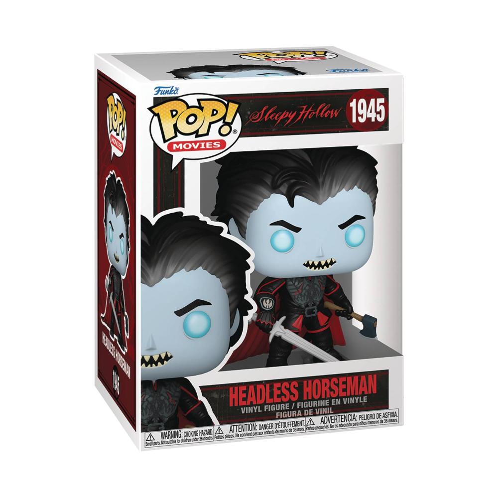 POP MOVIES SLEEPY HOLLOW HEADLESS HORSEMAN W CHASE FIG