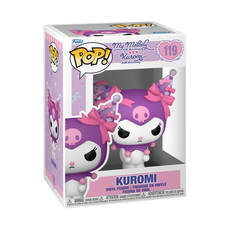 POP SANRIO KUROMI MY MELODY ANNIVERSARY KUROMI GRUMPY VINYL FIGURE