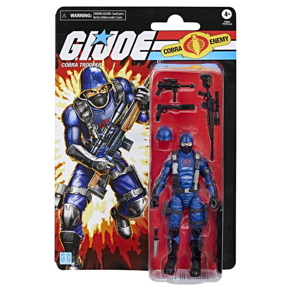 G.I. Joe Classified Series Retro Cobra Trooper Action Figure