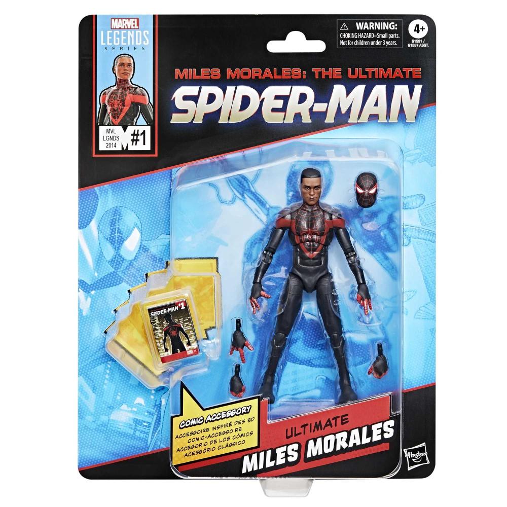 Marvel Legends Comic Inspired Ultimate Spider-Man #1 Miles Morales Action Figure