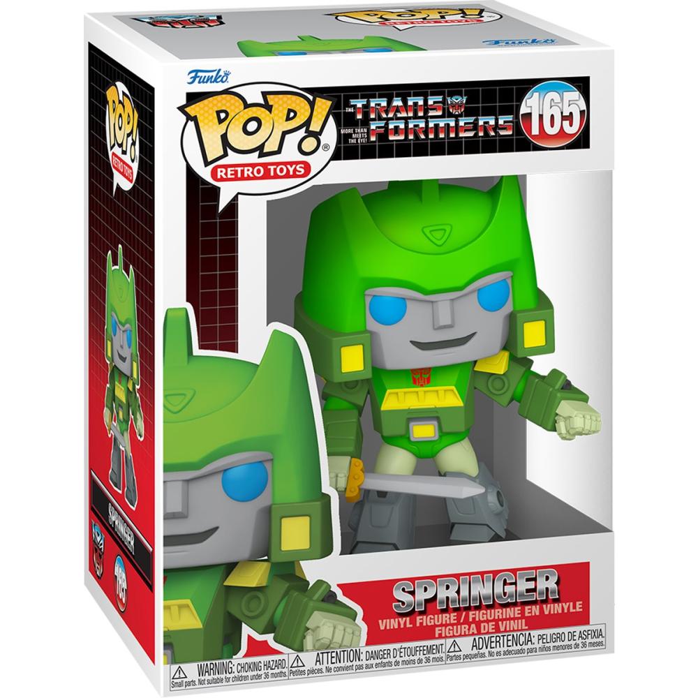 POP RETRO TOYS TRANSFORMERS SPRINGER VINYL FIGURE