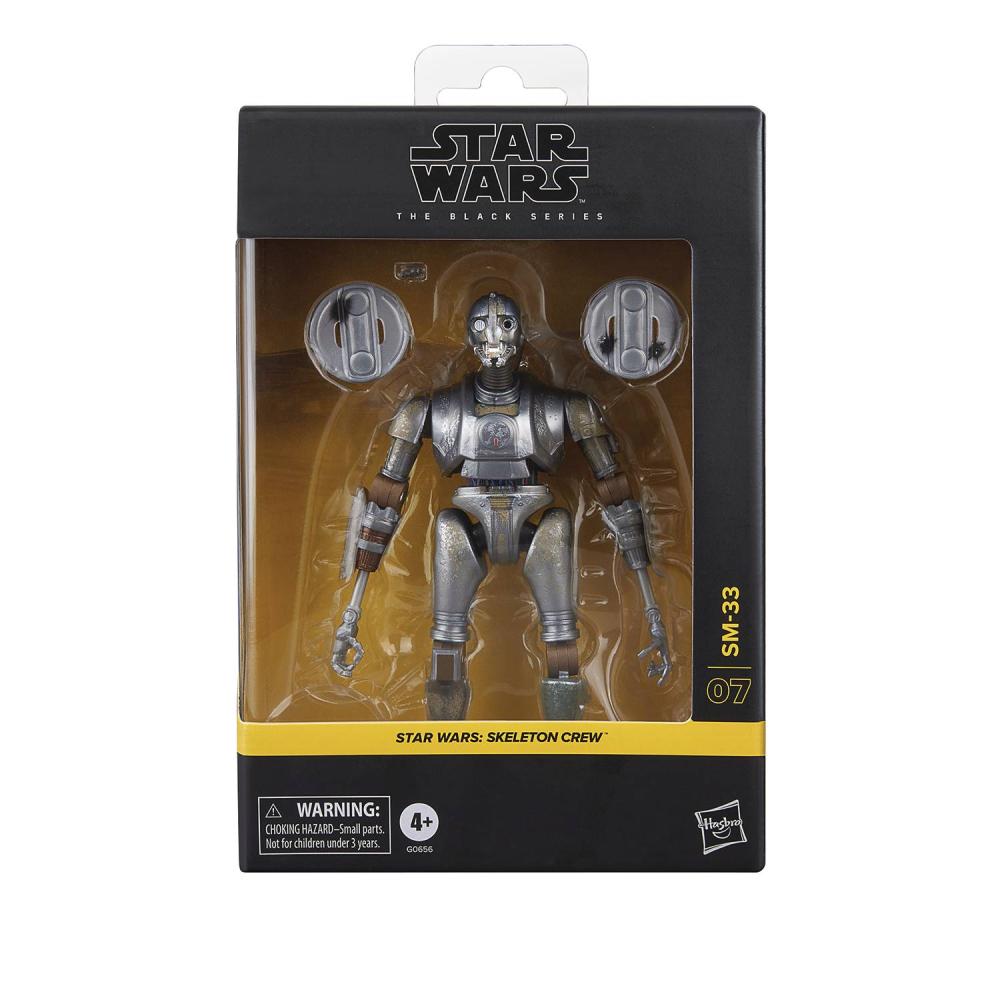 Star Wars Black Skeleton Crew SM-33 Action Figure