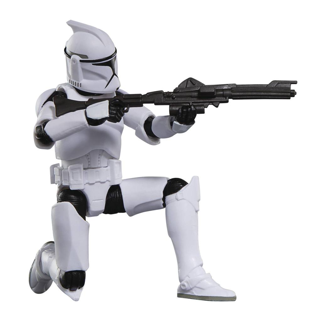 Star Wars Vintage Attack of the Clones Phase 1 Clone Trooper Action Figure