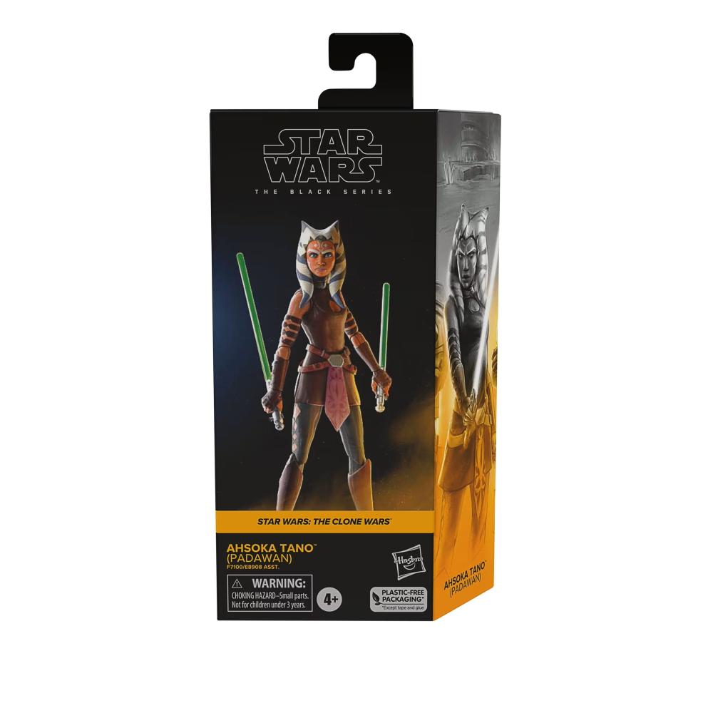 Star Wars Black the Clone Wars Ahsoka Tano Padawan Action Figure