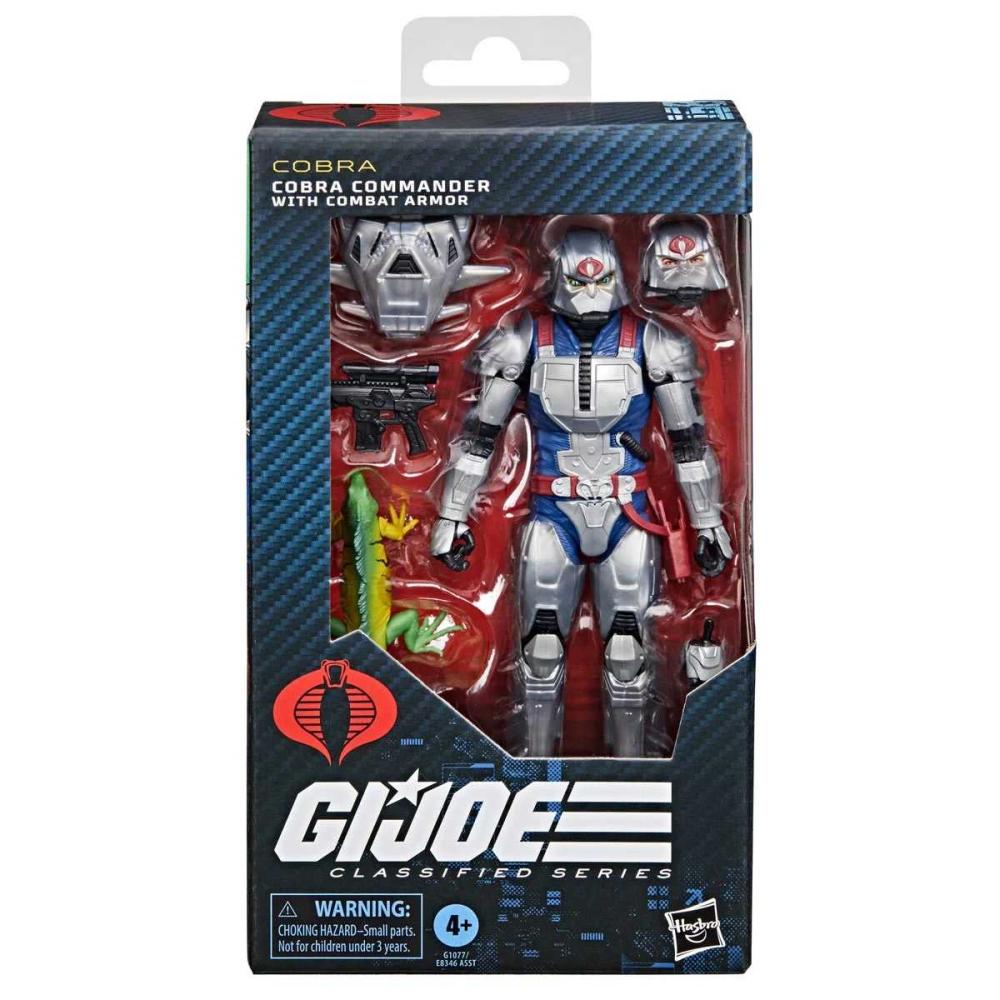 G.I. Joe Classified Series Cobra Commander with Combat Armor Action Figure