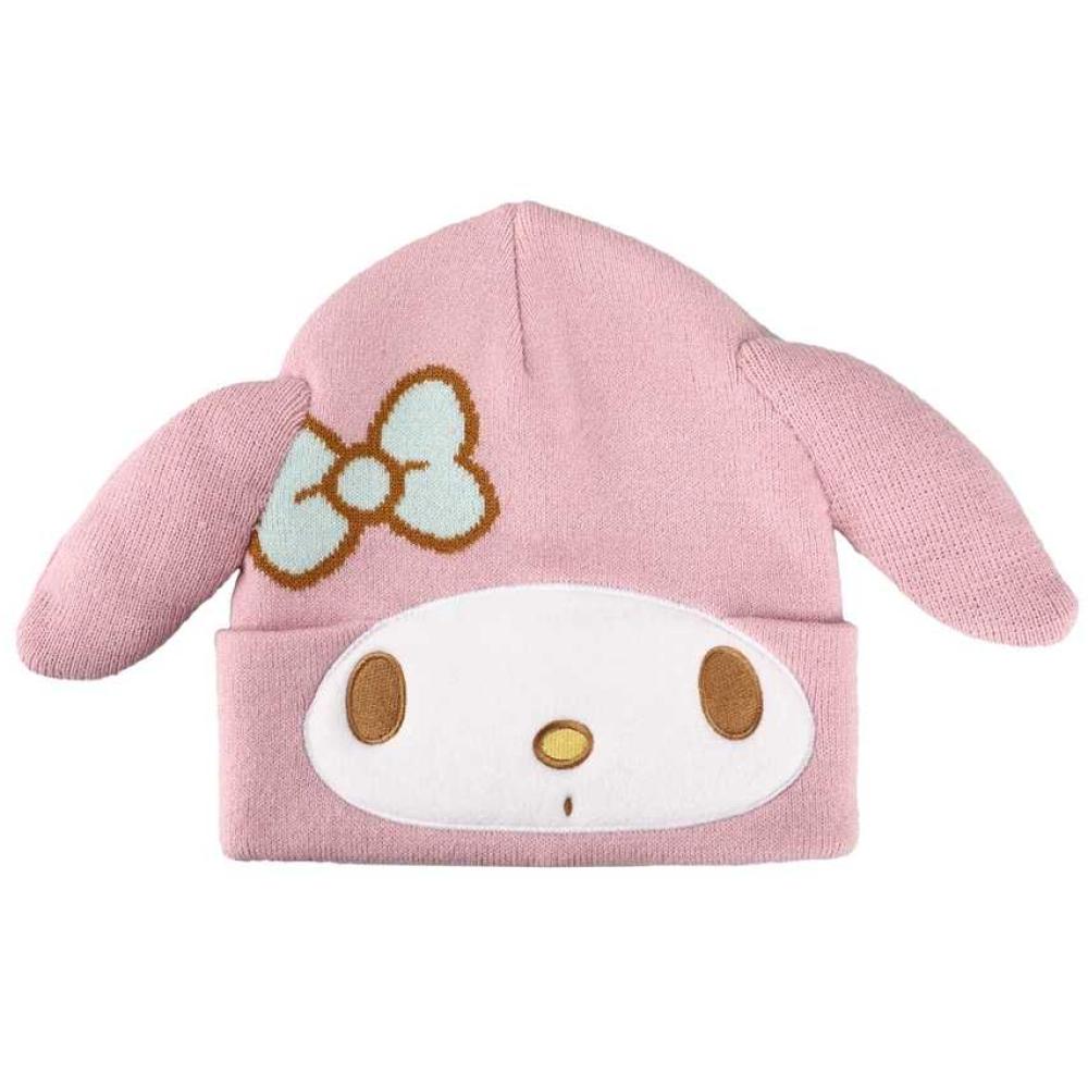 My Melody 3D Plush Ears Big Face Beanie