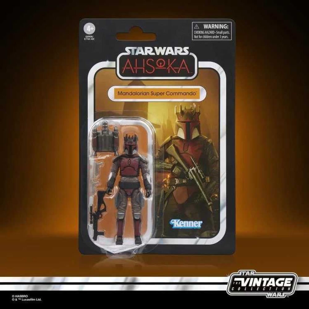Star Wars Vintage Collection Ahsoka Mandalorian Super Commando