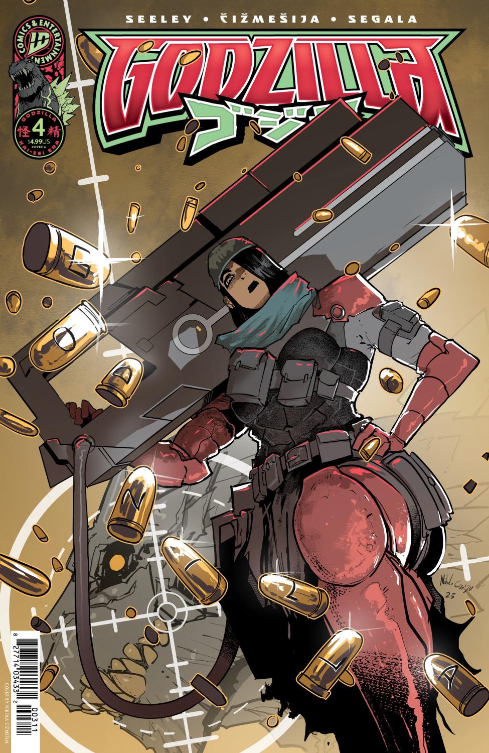 GODZILLA KAI-SEI ERA #4 COVER A CIZMESIJA CVR A