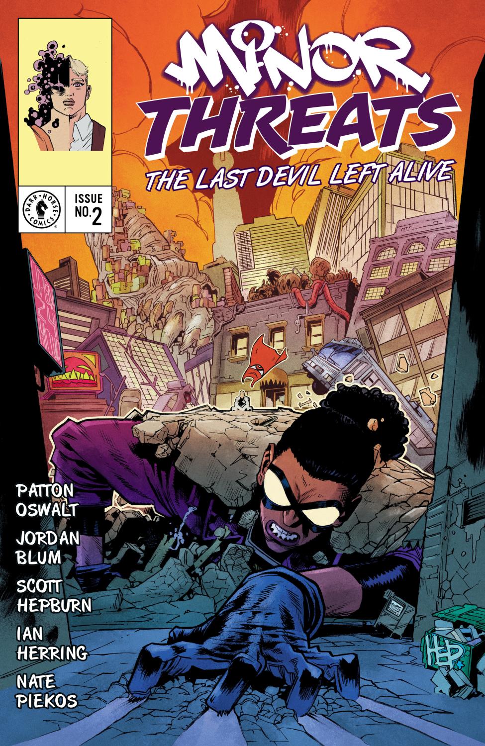 MINOR THREATS THE LAST DEVIL LEFT ALIVE #2 CVR A SCOTT HEPBURN
