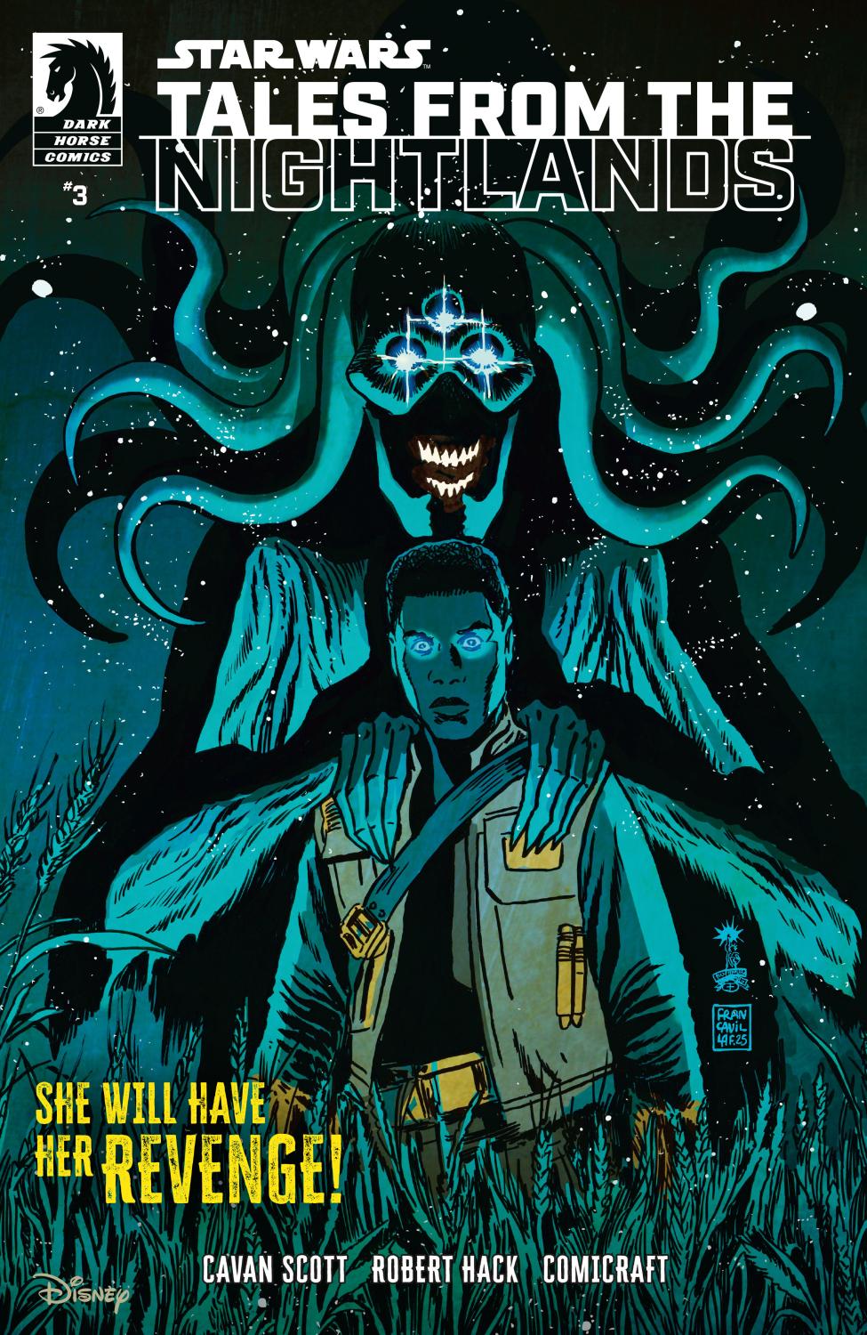 STAR WARS TALES FROM THE NIGHTLANDS #3 CVR A FRANCESCO FRANCAVILLA