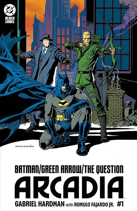 BATMAN GREEN ARROW THE QUESTION ARCADIA #1 CVR B KEVIN NOWLAN VAR OF 4