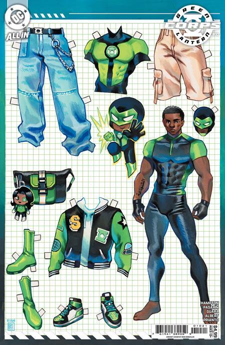 GREEN LANTERN CORPS #10 CVR B RIAN GONZALES CARD STOCK VAR