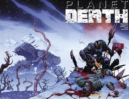 PLANET DEATH #2 CVR B RYAN SOOK WRAPAROUND VAR OF 4