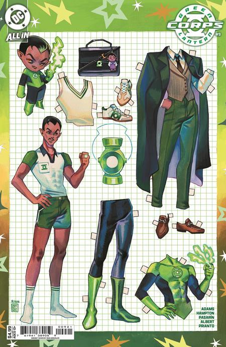 GREEN LANTERN CORPS #9 CVR B RIAN GONZALES CARD STOCK VAR STARBREAKER SUPREMACY