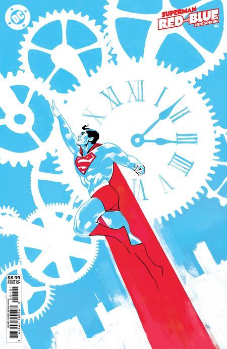 SUPERMAN RED AND BLUE 2025 SPECIAL #1 ONE SHOT CVR B MICHAEL WALSH CARD STOCK VAR