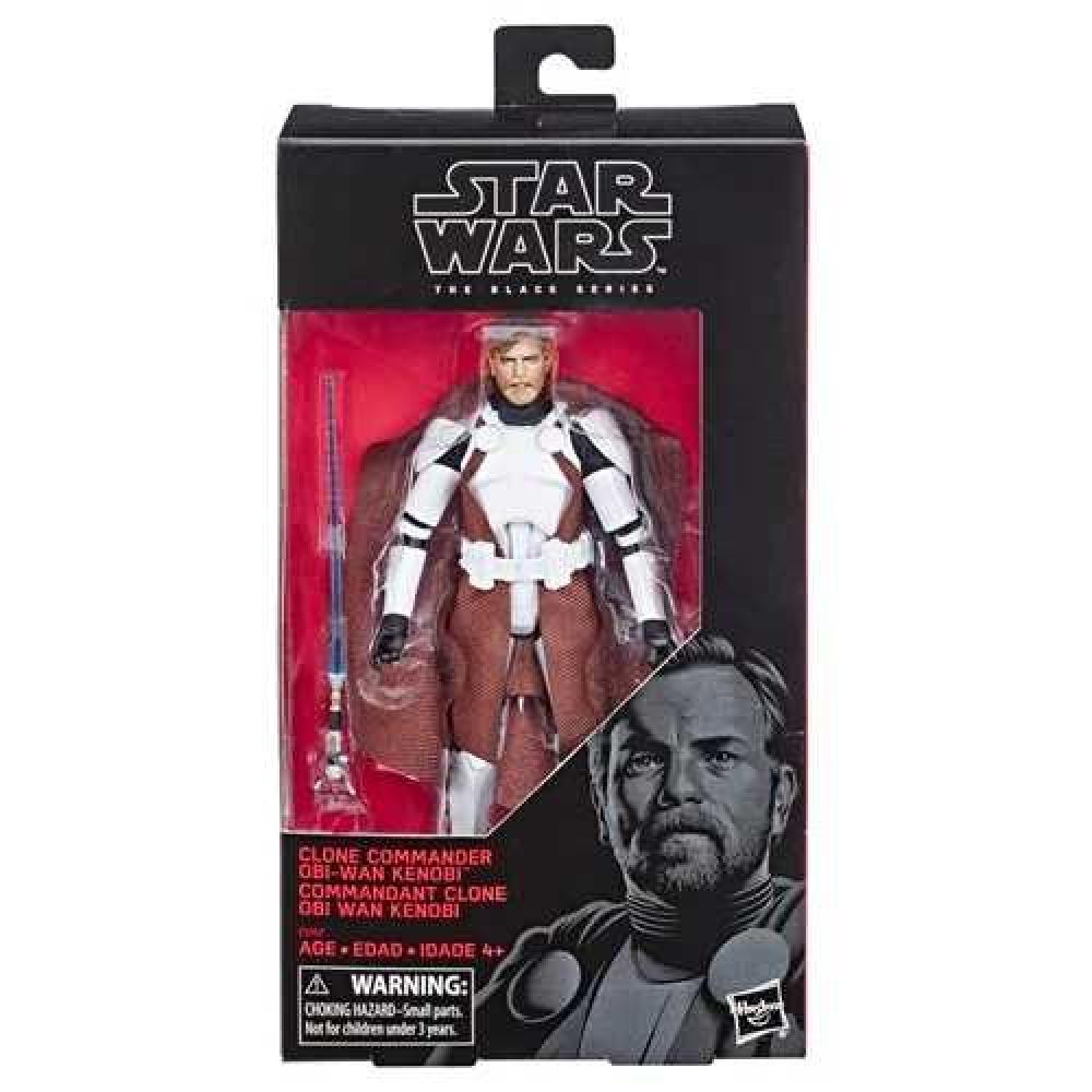 Star Wars Black Series The Clone Wars Commander Obi-Wan Kenobi Action Figure