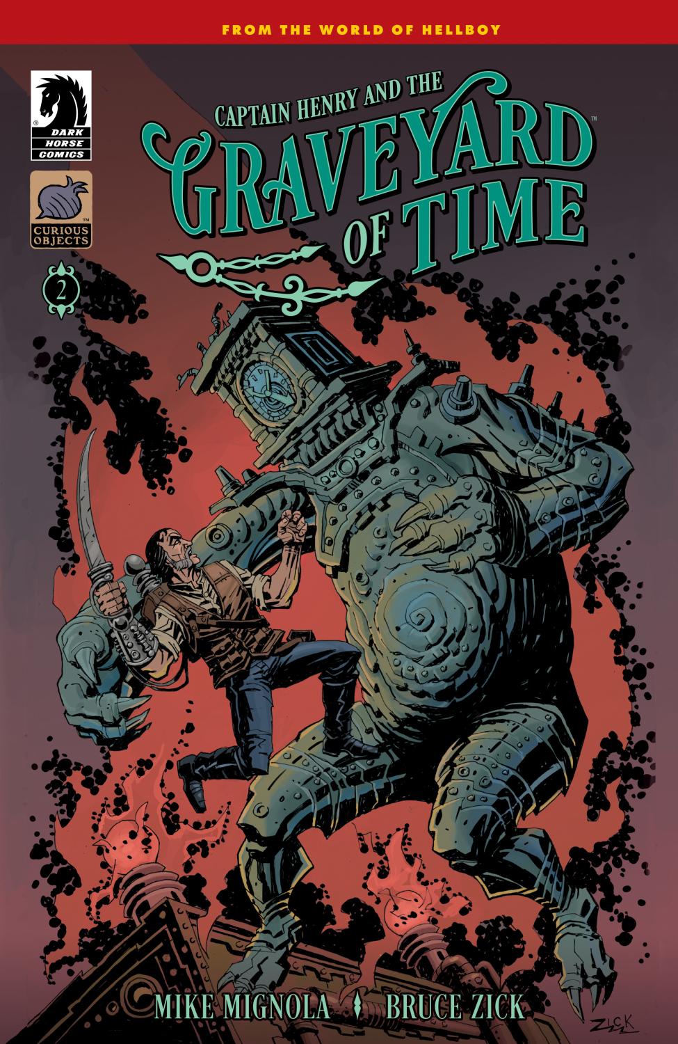 CAPTAIN HENRY AND THE GRAVEYARD OF TIME #2 CVR A BRUCE ZICK