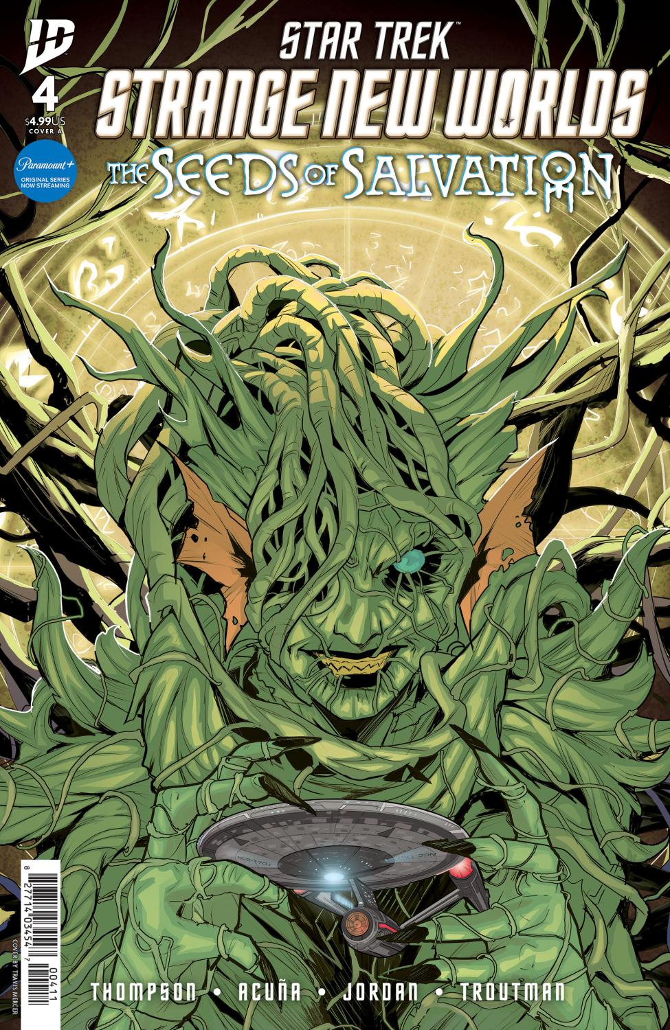 STAR TREK STRANGE NEW WORLDS--THE SEEDS OF SALVATION #4 COVER A MERCER CVR A