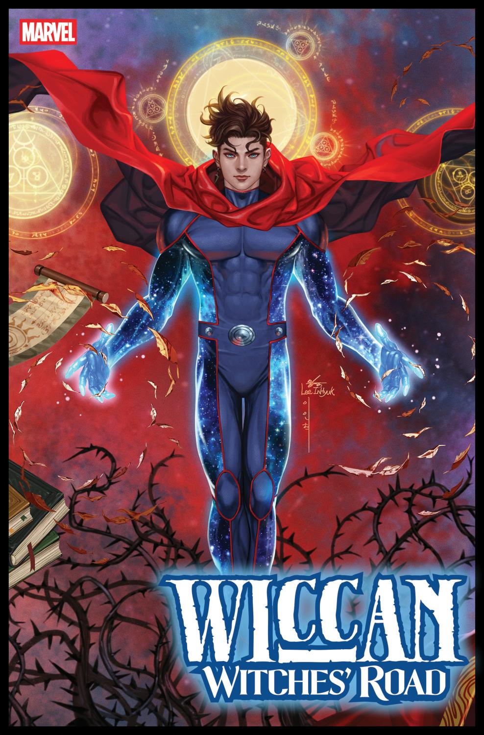 WICCAN WITCHES ROAD #1 INHYUK LEE 3 PART CONNECTING MAGIC VAR B CVR F