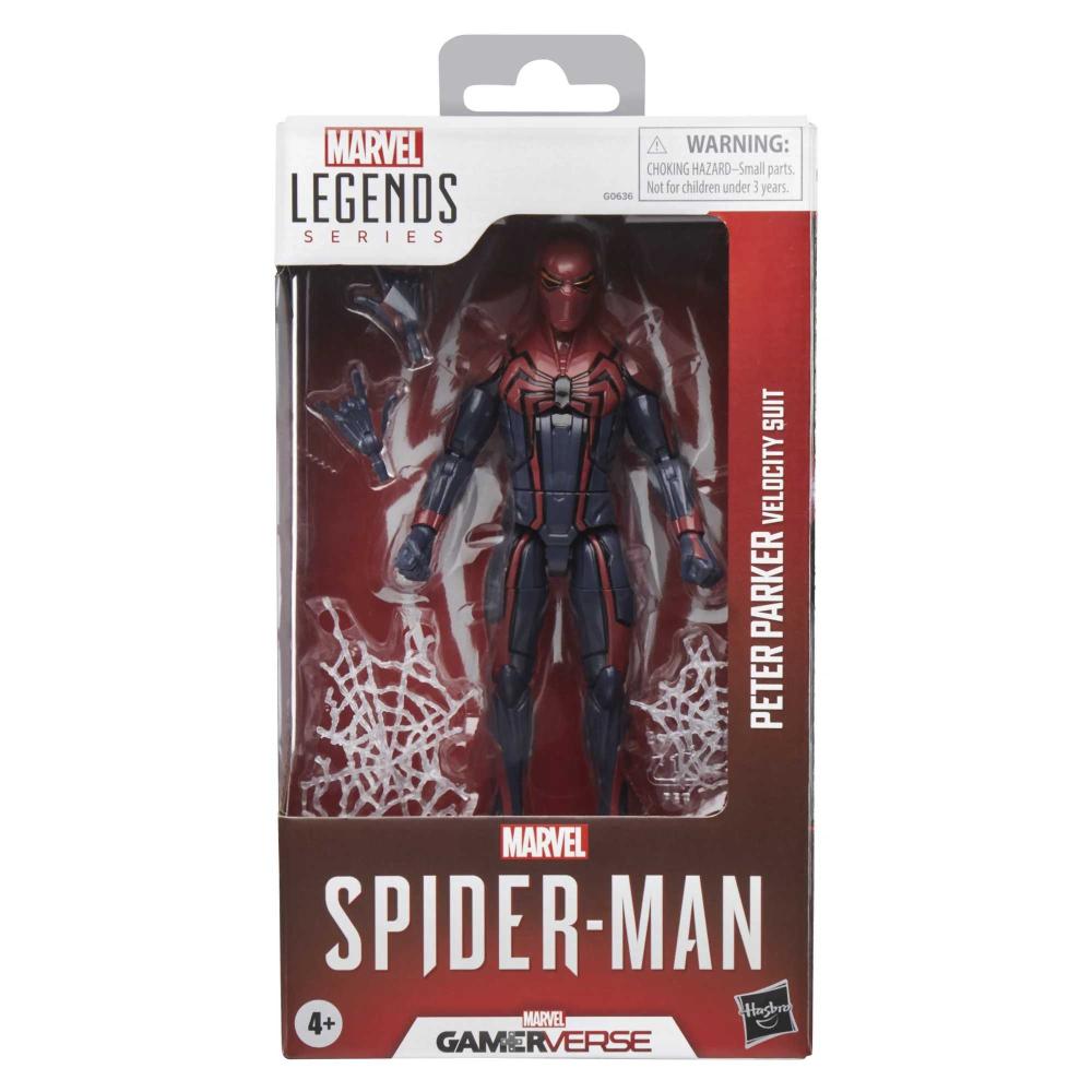 Marvel Legends Gamerverse Spider-Man Velocity Suit Peter Parker Action Figure