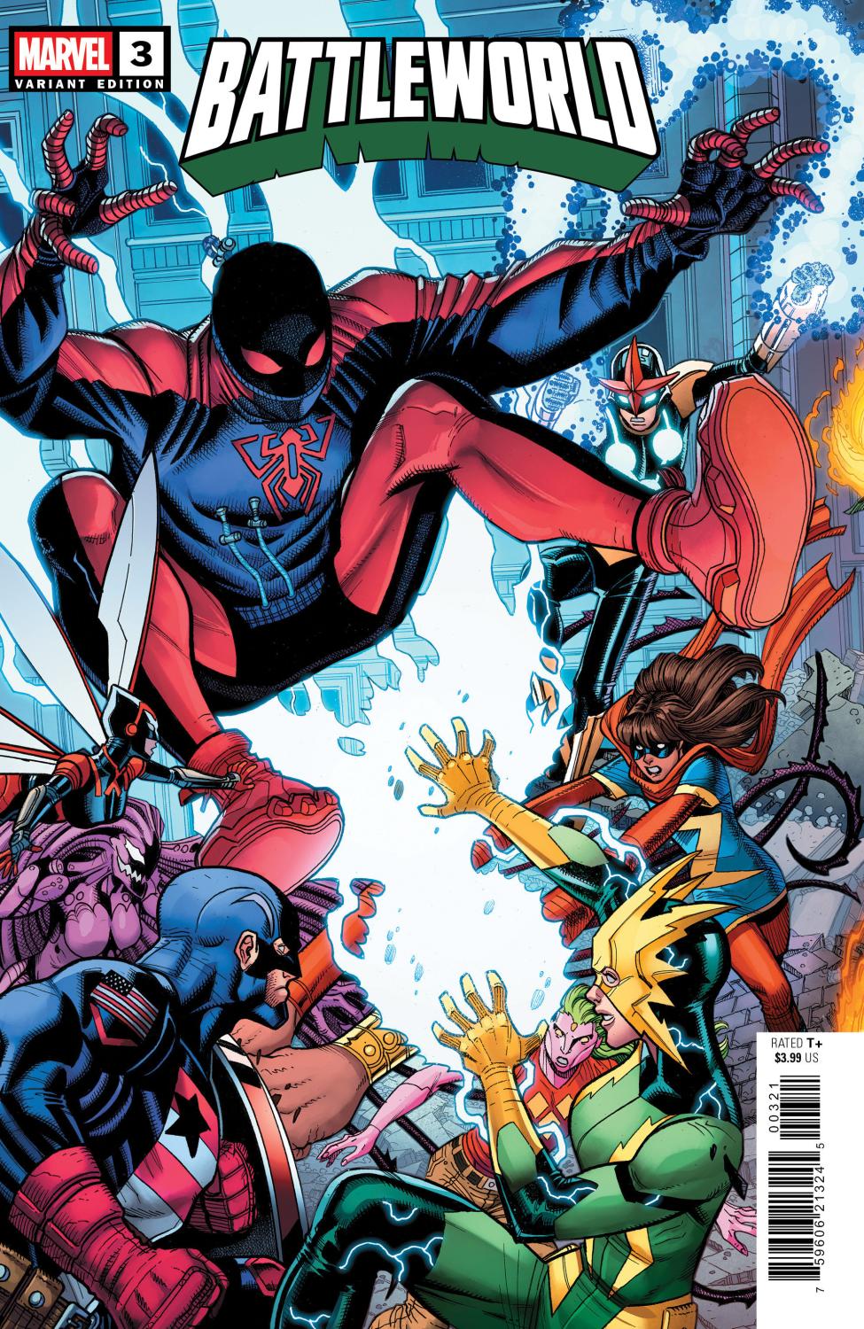 BATTLEWORLD #3 NICK BRADSHAW 5-PART CONNECTING VAR C CVR B