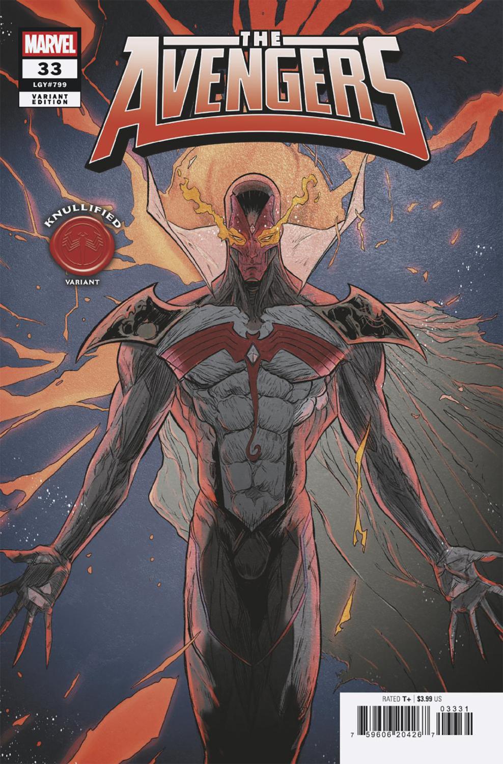 AVENGERS #33 ADAM POLLINA KNULLIFIED VAR CVR C