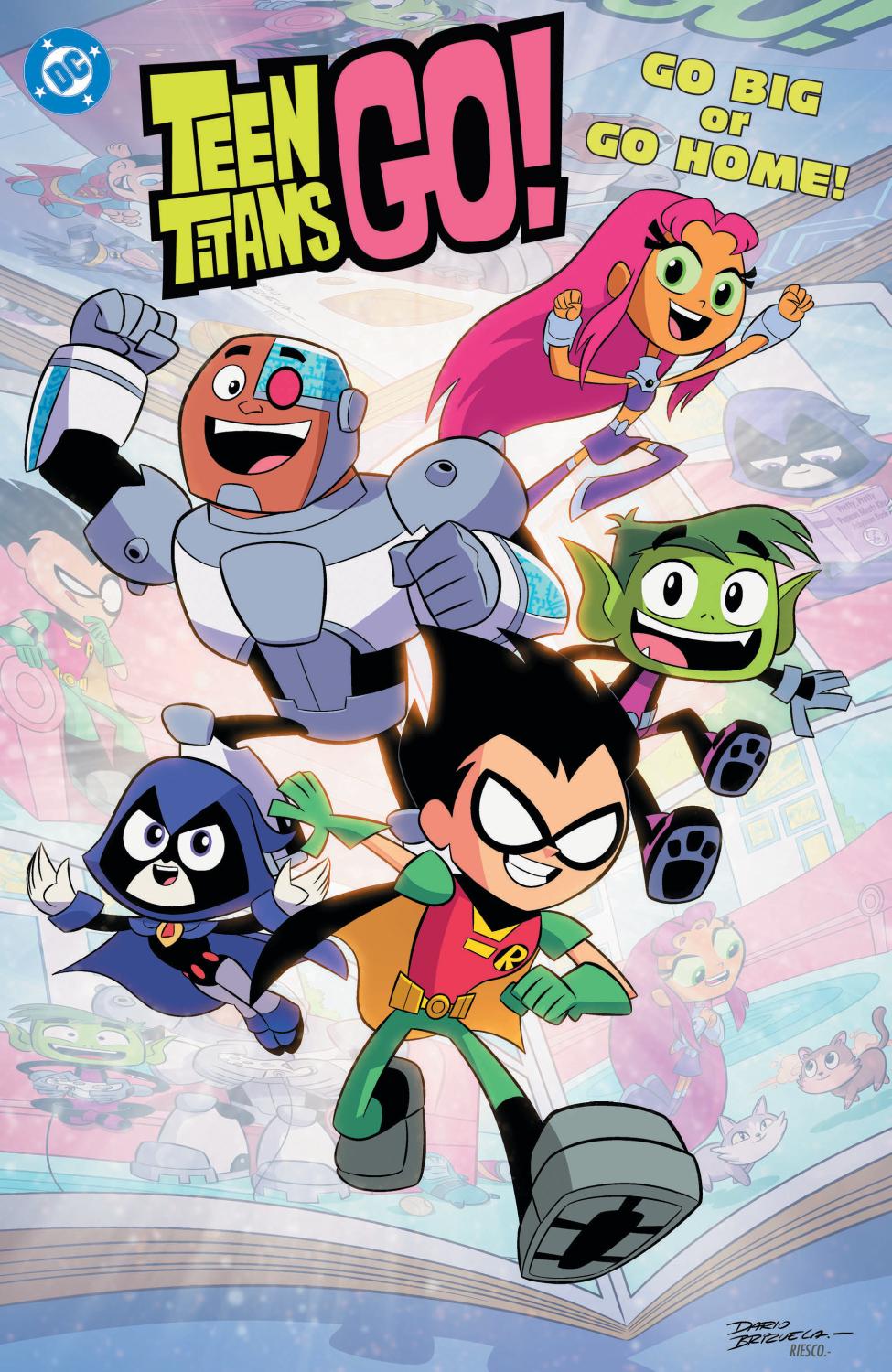 TEEN TITANS GO BIG OR GO HOME TP