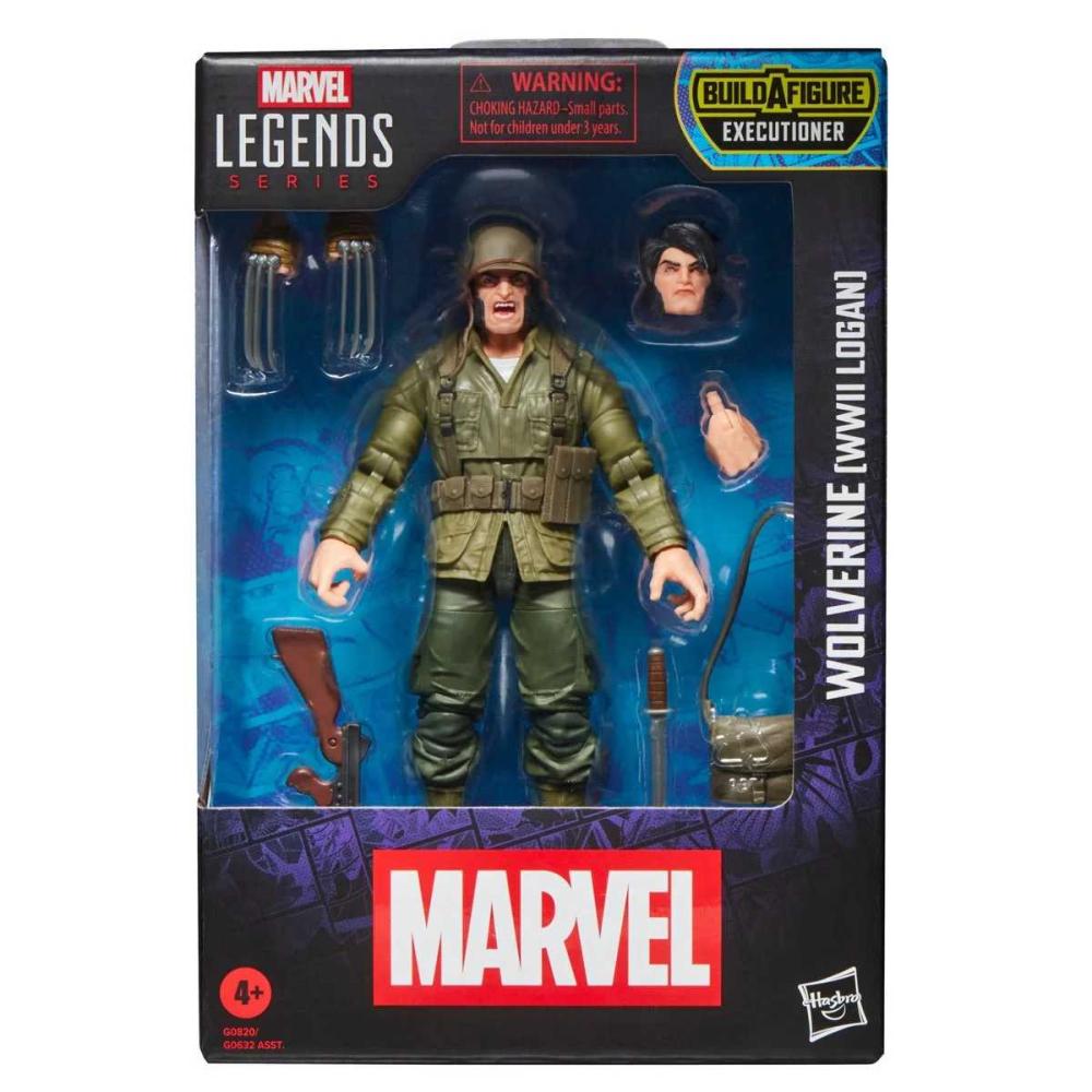 Marvel Legends X-Men Comics Wolverine WWII Logan Action Figure