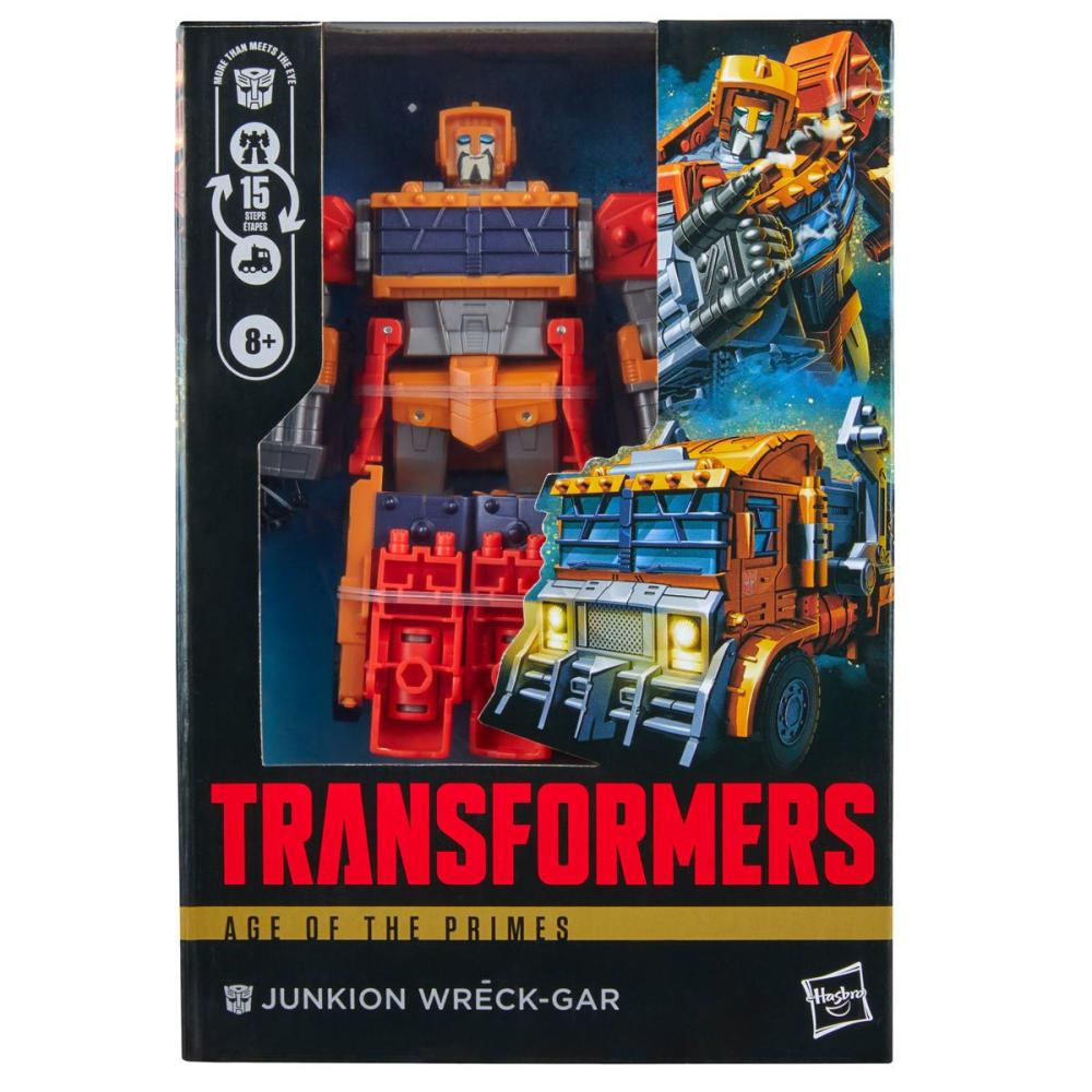 Transformers Age of the Primes Animated Junkion Wreck-Gar Action Figure