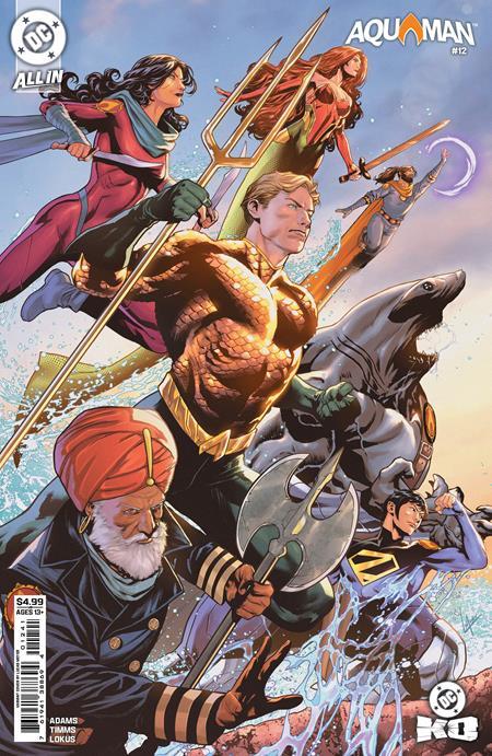 AQUAMAN #12 CVR D LUCAS MEYER CARD STOCK VAR DC KO