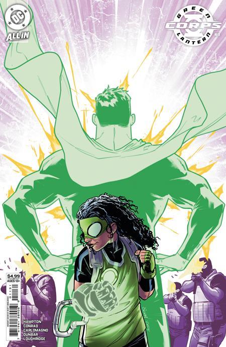 GREEN LANTERN CORPS #11 CVR C SCOTT GODLEWSKI CARD STOCK VAR