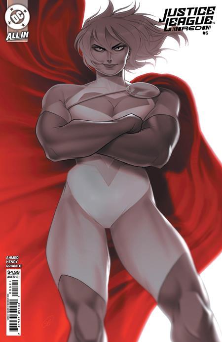 JUSTICE LEAGUE RED #5 CVR B SWEENEY BOO CARD STOCK VAR OF 6