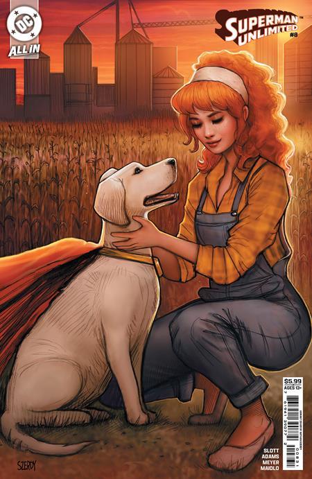 SUPERMAN UNLIMITED #8 CVR C NATHAN SZERDY CARD STOCK VAR