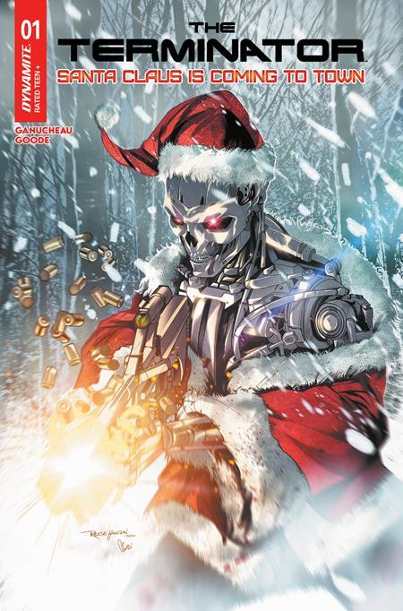 TERMINATOR SANTA CLAUS IS COMING TO TOWN #1 ONE SHOT CVR C REESE HANNIGAN VAR