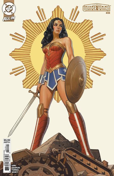WONDER WOMAN #28 CVR D GREG SMALLWOOD CARD STOCK VAR