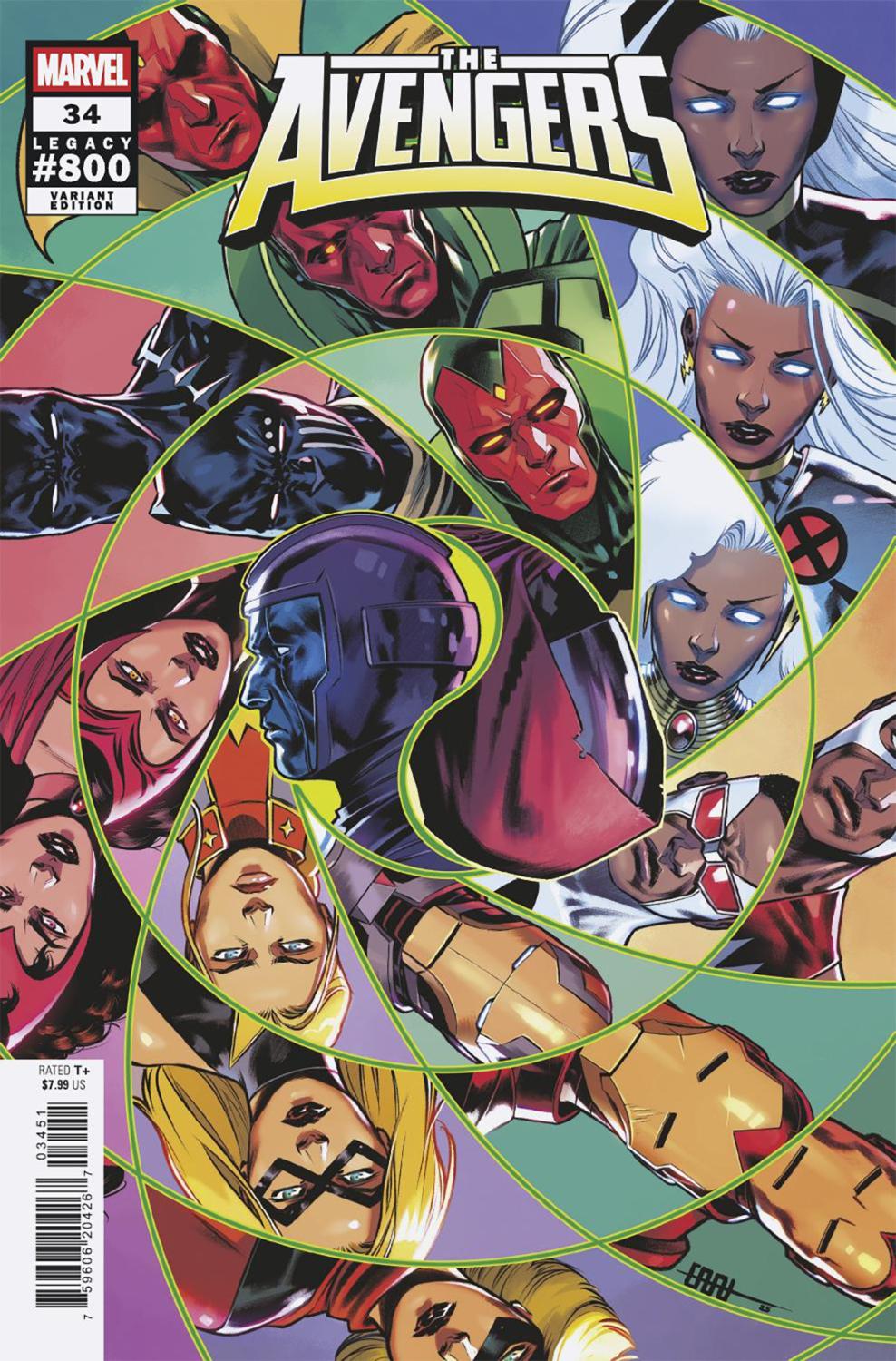 AVENGERS #34 CAFU VAR CVR E