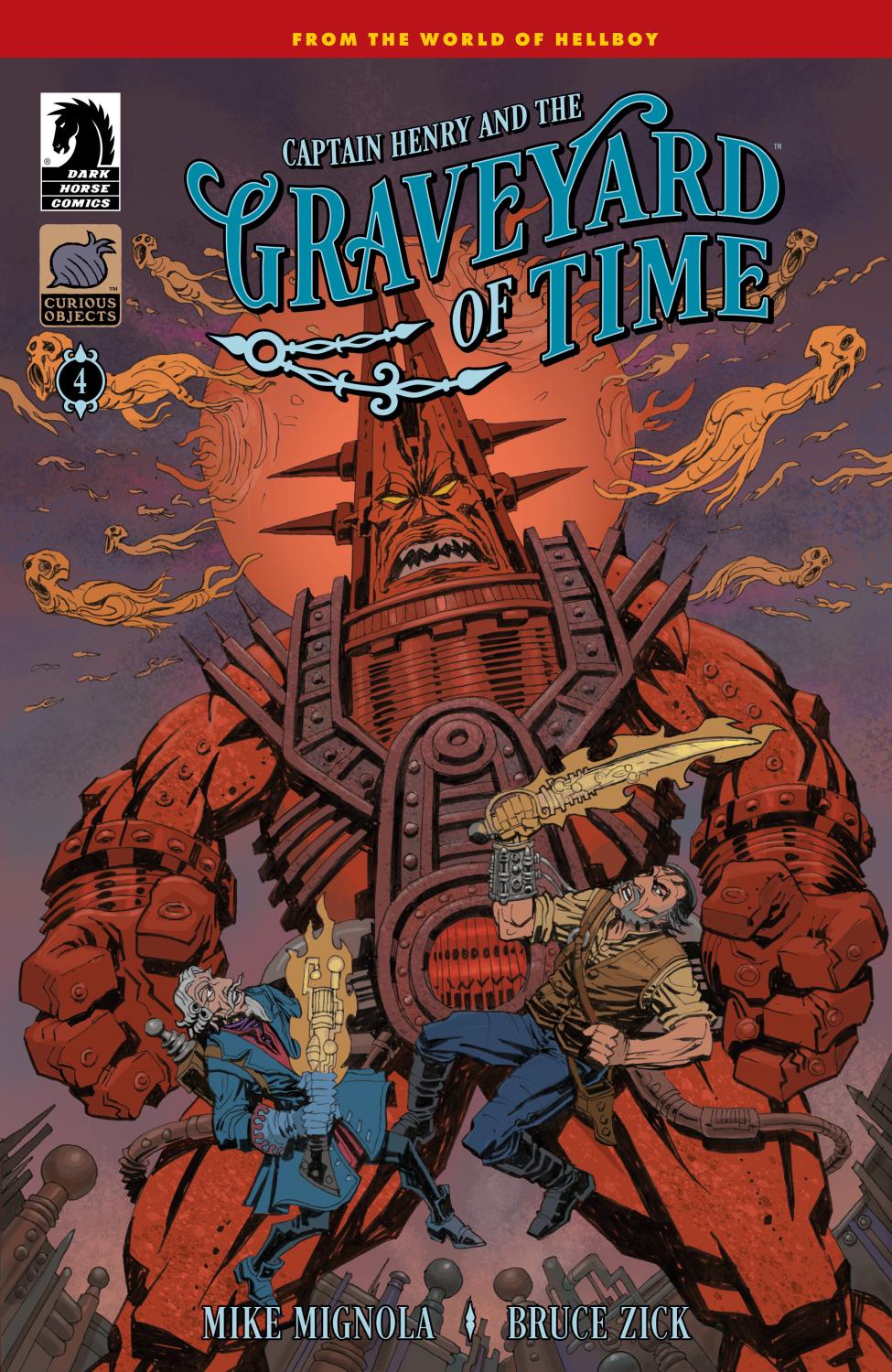 CAPTAIN HENRY AND THE GRAVEYARD OF TIME #4 CVR A BRUCE ZICK