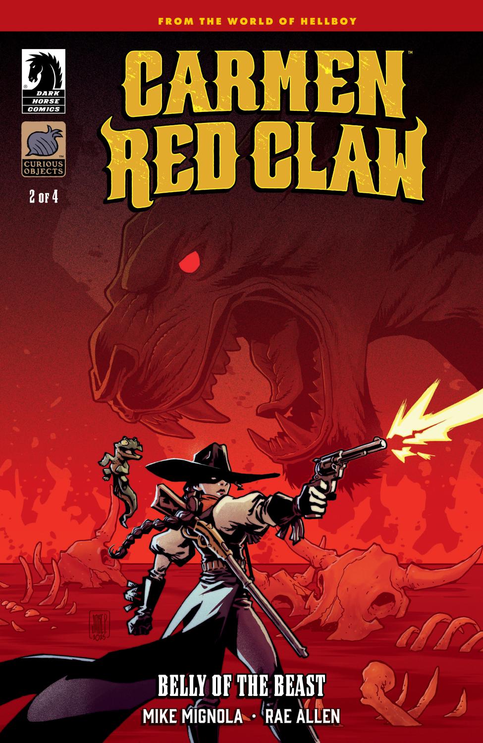 CARMEN RED CLAW BELLY OF THE BEAST #2 CVR B JAKE PARKER
